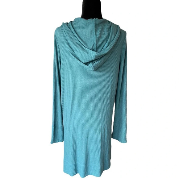 NWT ATHLETA Harmony Pose Wrap Cardigan Sweater in Borealis Green Small - Picture 10 of 11